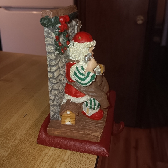 VINTAGE Santa Stocking holder - Picture 2 of 5